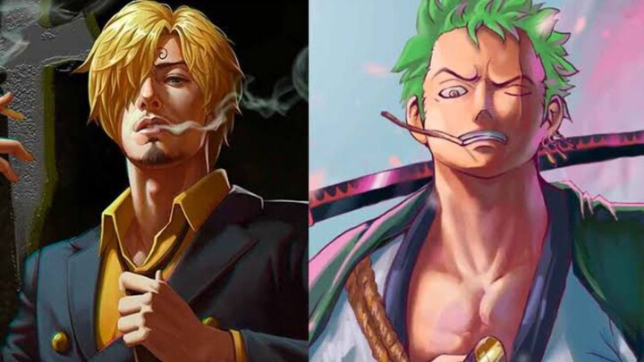 panggung yang megah buat Zoro dan sanji.並外れた