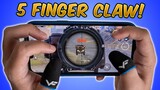 5 FINGER CLAW HANDCAM 🔥 (PUBG MOBILE) GamePlay/Highlights + Settings & Sensitivity Codes