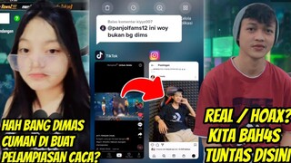 BANG DIMAS CUMAN DI BUAT PELAMPIASAN SAJA?