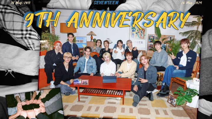 HAPPY SEVENTEEN's DAY!#HAPPY_SVT_DAY#SVT_9th_Anniversary#9Years_with_CARAT