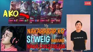 NAKAHARAP ko si WEIGIBBOR LABOS sa Mobile Legends! | MALAPIT NG MAWASAK SI WEIG PERO BETLOG KASAMA!