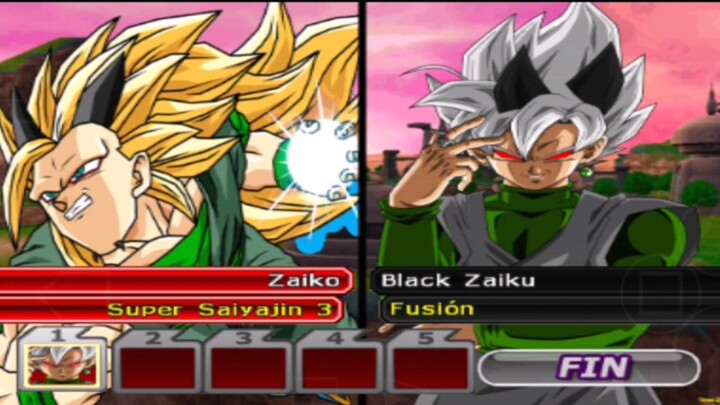 Loh!? melawan diri sendiri!? Zaiko SSJ 3 VS Black Zaiko Fusion😨