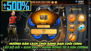 FREE FIRE | CÁCH CHƠI SỰ KIỆN BĂNG ĐẠN LẤY ĐỒ SIÊU TRỘM, BOM KEO VÀ HÀNH ĐỘNG TỪ 9 KIM CƯƠNG