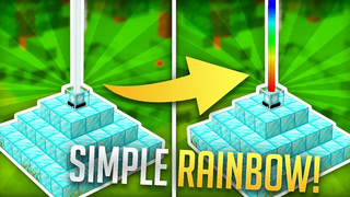 Minecraft Animated Rainbow Beacon กวดวิชา