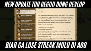 teruntuk yang sering kalah di aoo smoga kali ini membantu biar ga lose streak mulu ahahha