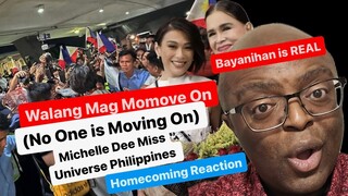 Miss Universe Philippines Michelle Dee Homecoming Coming a Winners Welcome Reaction