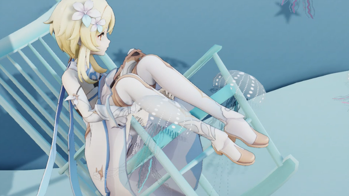 [Genshin Impact /MMD/炲]☆Seperti jatuh ke lautan khayalan yang dalam ★Laut Dalam のﾘﾄﾙｸﾗｲ