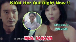 Durian's Affair Episode 6 PREVIEW | Eun Sung Kicks Durian Out | Park Joo Mi, Yoo Jung Hoo