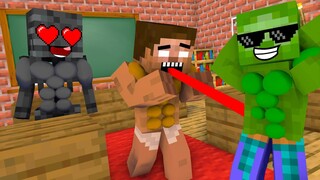 HERBORINE BECAME BAD CHALLENGE - MONSTER SCHOOL Minecraft Animation