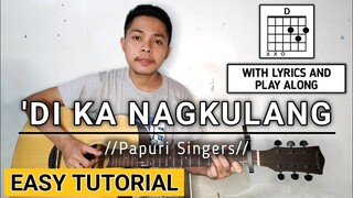 Hindi Ka Nagkulang - Papuri Singers | Guitar Tutorial | Fellow Sheep Ricky