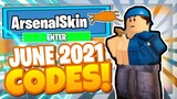 *JUNE 2021* ALL NEW SECRET OP CODES IN ARSENAL! Roblox Arsenal Codes