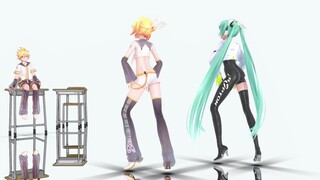 初音，铃：看什么看，下次你来跳！！