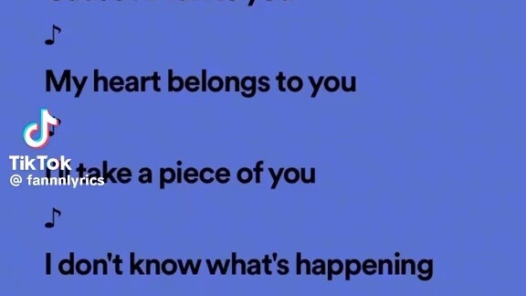 Piece of you( lyrics)