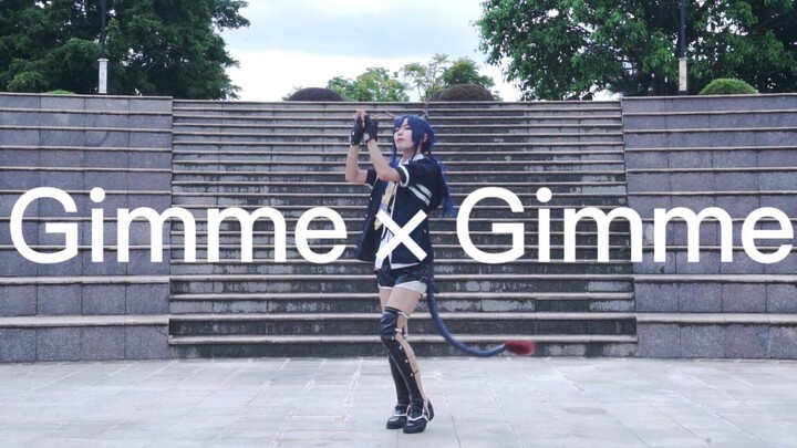 Gimme × Gimme với vẻ mặt tán thưởng cao độ | Chúc mừng sinh nhật Chen sir | Arknights COS Xiang [Shinozaki Yotsuba]