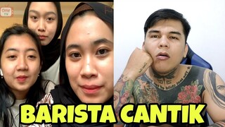 Ternyata barista ada yang cantik juga ya || Prank Ome TV