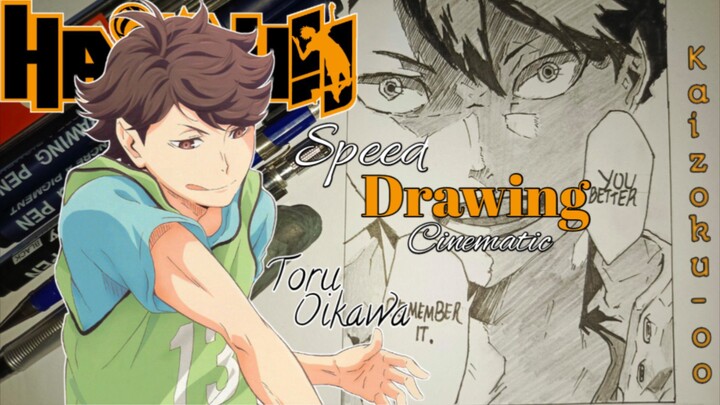 Hayooo husbu nya siapa iniii!!! 🤭 [Cinematic Drawing] Toru Oikawa