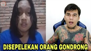 Di tantang Gondrong dari kalimantan || Ome TV Prank