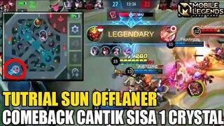 BEGINI CARA MAIN SUN OFFLANER SAAT TURRET SISA 1 CRYSTAL BY SUPREME 1 SUN