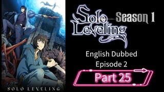 Sololeveling.S1.E2.P25| English Dubbed