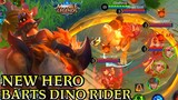 New Hero Barts Dino Rider - Mobile Legends Bang Bang