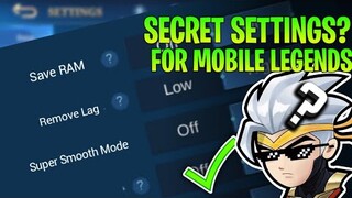 RAM Saver to Fix Lag in MOBILE LEGENDS | MLBB - FIX LAG ML