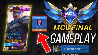GLOBAL YI SUN SHIN AZURE SENTRY MCL GAMEPLAY! FREE SKIN GIVEAWAY - MLBB