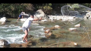 cast net fishing in Nepal | himalayan trout fishing | asala fishing |