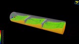 CFD Simulation  Of A Tank Sloshing Phenomena With Baffles | samadii/fluid
