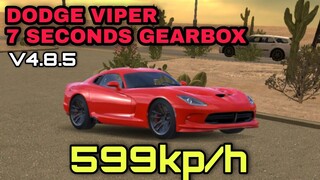 dodge viper 👉best gearbox car parking multiplayer v4.8.5 new update