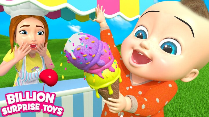 Toko Es Krim Keluarga 🍦 Lagu Anak | BST Kids Bahasa Indonesia