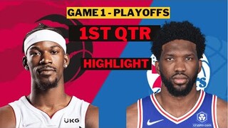 Philadelphia 76ers vs Miami Heat 1st Qtr game 1 playoffs May 4th, 2022 | NBA Season 2022