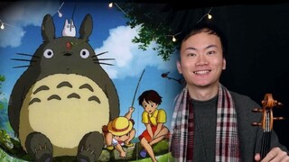 Biola piano "My Neighbor Totoro" "harapan semua orang bisa menjadi kenyataan setelah mendengarkan ka