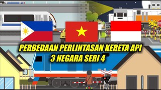 Perbedaan Perlintasan Kereta Api 3 Negara (Philipina, Vietnam, Indonesia)