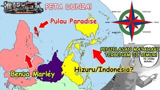 Terungkap! Ternyata Dunia Attack on Titan Kebalik..?? Inilah Map Dari Dunia Eren Yeager Tinggali..!!