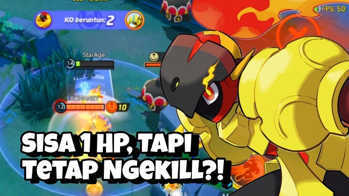 Sisa 1 HP, Tapi Tetap Bisa Ngekill! - Pokémon Unite