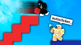 I got accused of autoclicking, So I used Handcam.. (Roblox Bedwars)