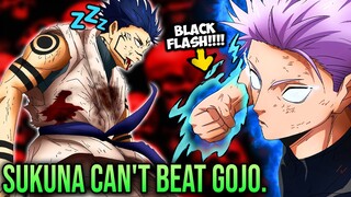 GOJO'S BLACK FLASH DEFEATS SUKUNA AGAIN BUT GOES TERRIBLY WRONG - GOJO VS SUKUNA ROUND 2 EXPLAINED