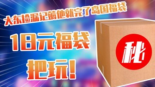 【开箱】薅他就完了大东检漏记岛国1日元福袋开箱！！！