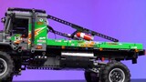 Come and see how strong the climbing ability of this LEGO Mercedes-Benz truck is, it is absolutely s