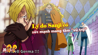 Nguyên nhân khiến Sanji có sức mạnh mang tầm "vũ trụ"