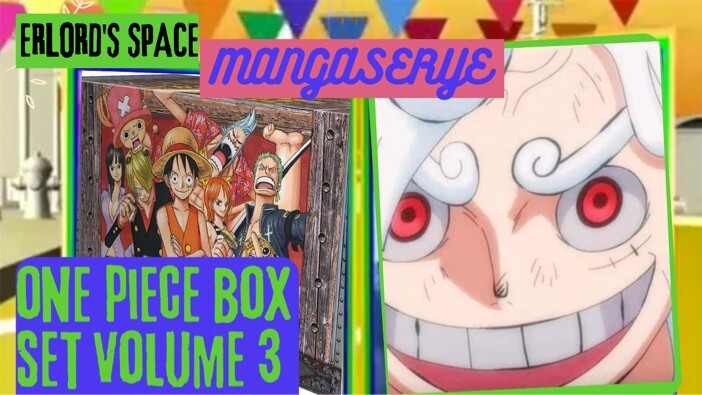One Piece Mangaserye - Manga Box set 3 Unboxing + Cover Review