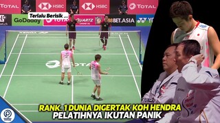PELATIHNYA IKUTAN PANIK..Teriakan Hendra Setiawan Bikin Nyali Hoki/Kobayashi Ciut