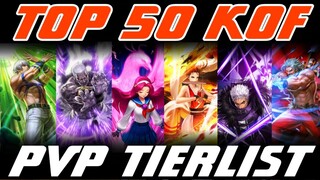 TOP 50 PVP TIERLIST | KOF Allstar 2021