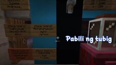 A Day Being a Water Vendor in Tagumbayan RP | MINECRAFT (Tagalog)