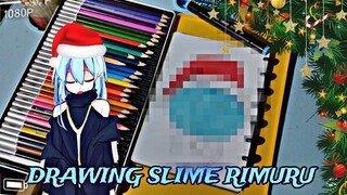 DRAWING SLIME RIMURU SPECIAL HARI NATAL 😱 | Drawing Anime