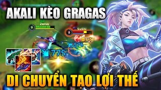 [LMHT Tốc Chiến] Akali Kèo Gragas Cách Mình Di Chuyển Tạo Lợi Thế Trong Liên Minh Tốc Chiến