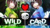 ◤Nightcore◢ ↬ Wildcard [Switching Vocals]
