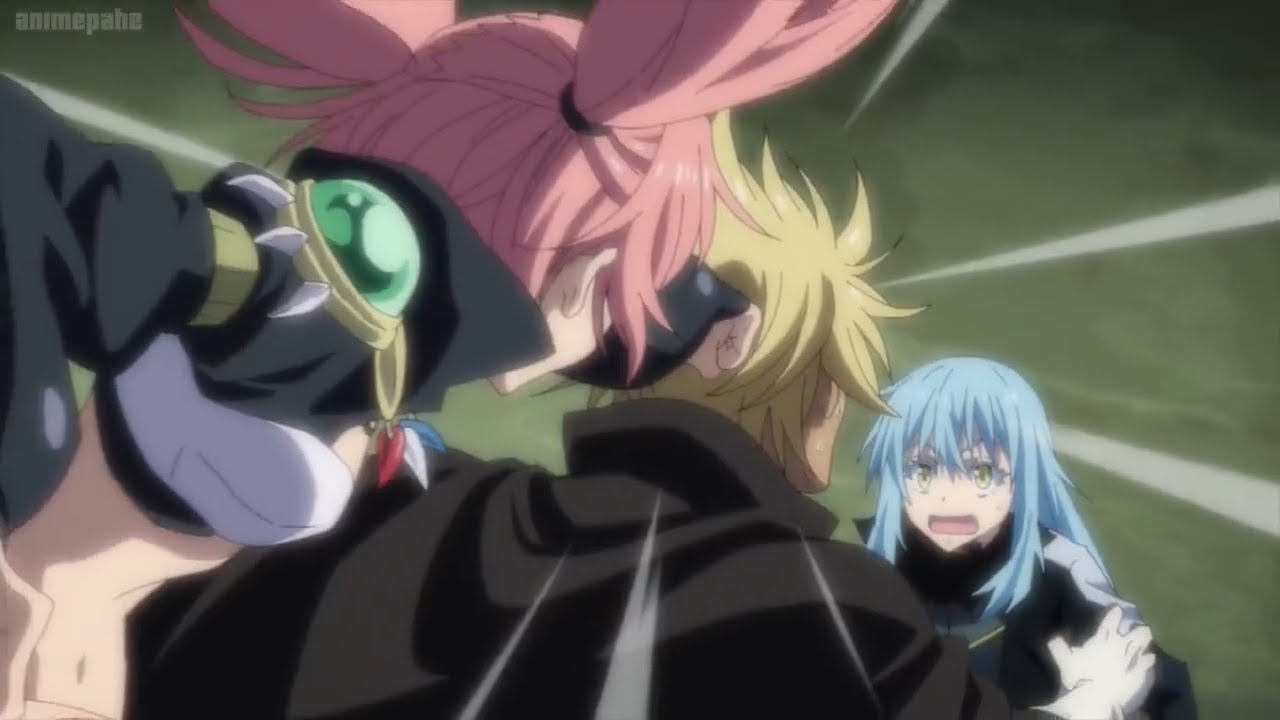 Rimuru vs Milim // Tensei shitara Slime Datta Ken 2nd Season Part