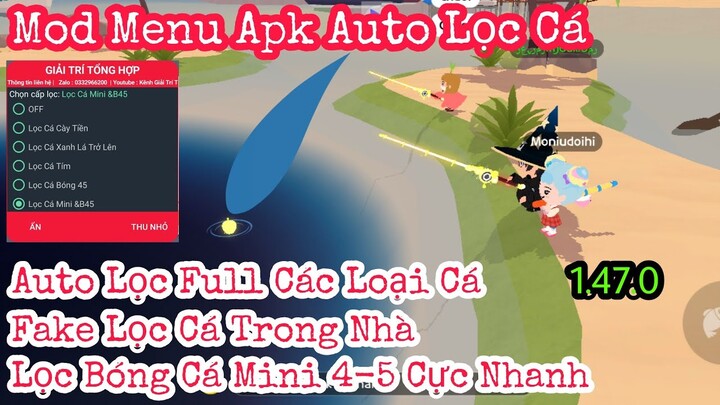 Play Together | Mod Menu Apk Full Chức Năng Auto Lọc Bóng,Fake Lọc Cá Trong Nhà Cực Ngon