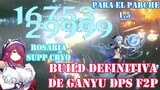 Ganyu DPS BUILD DEFINITIVA F2P Parche 1.5 | Genshin Impact